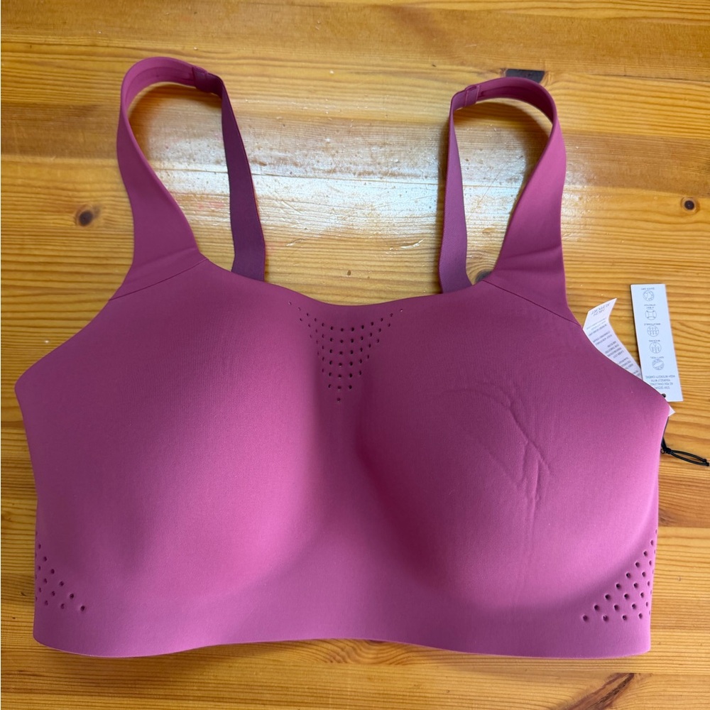Victorias Secret VSX Featherweight Max High Impact Sports Bra Rose Pink NWT